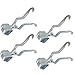 Froiny 4 Pcs Metal Iron Clip Multi-Functional Tent Poles Clamp Lamp Hanger Hook Outdoor Camping Equipment