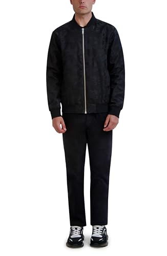 KARL LAGERFELD Men's Paris Camo Bomber