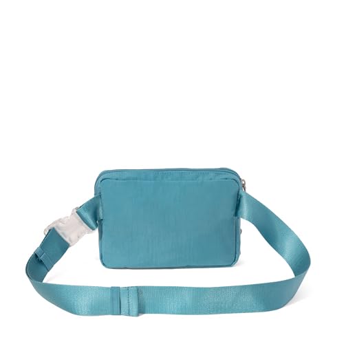 Image of Baggallini Modern Belt Bag 5x8 Travel Fanny Pack Sling Bag Waistpack w /RFID Card Holder Water-resistant Crossbody Bag