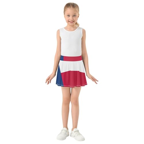 Joisal Texas Flag Athletic Shorts for Girls Skorts Toddlers Tennis Skirts Dance Teen Skirt 3t3
