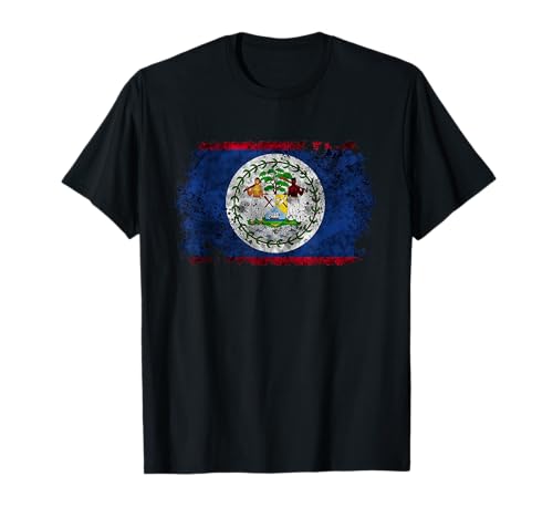 Belize flag tshirt, Belize tshirt, Belize tshirt for men T-Shirt