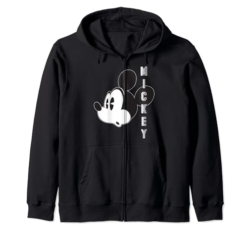 Disney Mickey Mouse hoodie veste zippée avec motif imprimé classique
