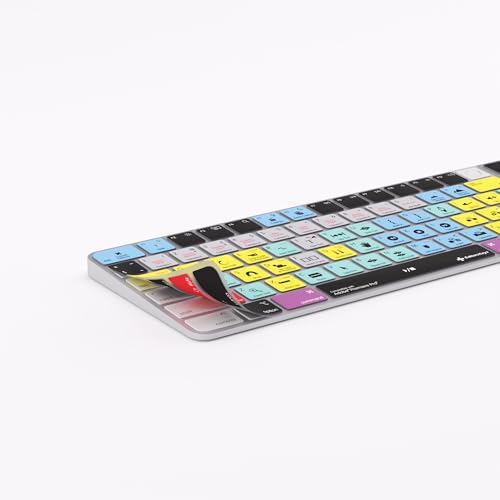 Shortcut Keyboard Cover for Adobe Premiere Pro. Compatible ONLY with Apple Magic Keyboard with TouchID and Magic Numeric Keyboard - Image 4
