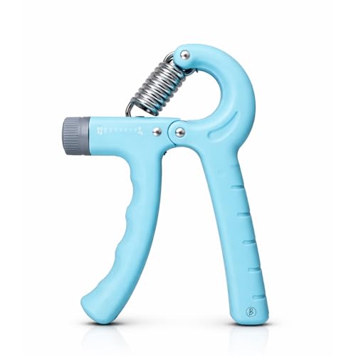 Image of CRAE Hand Gripper - Adjustable Grip Strengthener for Forearm, Wrist & Finger Workout Men & Women Capacity 60 kg (Blue)