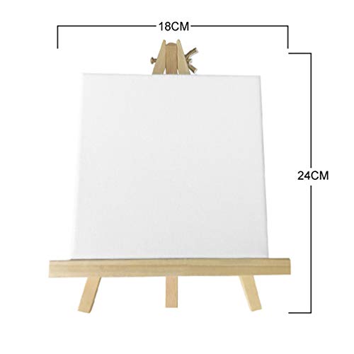 TOYANDONA 2 peças de mini pintura em tela multifuncional acessórios de pintura, suporte de desenho p