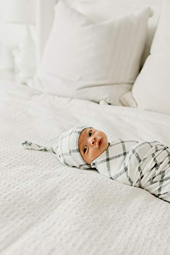 Image of Copper Pearl Swaddle Blankets for Newborns | Soft Stretchy Receiving Blankets for Boys and Girls | Large 46 x 46 Inch Baby Blankets | Lightweight and Breathable Swaddles | Ledger