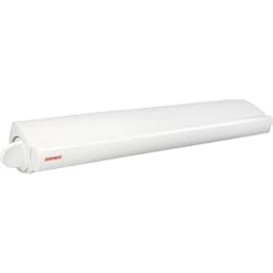 Tendedero Retractil Casero Leifheit Tendedero extensible de pared Rollfix 210, tendal plegable con cinco cuerdas resistentes extraíbles, tendedero de ropa extensible hasta 4.2 m