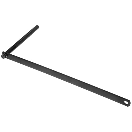 Abrazadera para cowbell y tambor snare, soporte de montaje negro para cowbell, accesorio para batería y percusión miniatura 1