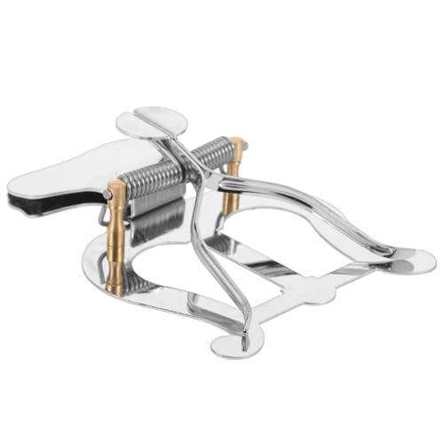 COSMEVIVI Metal Trombone Lyre Music Sheet Clip Marching Band Clarinet Accessory Marching Band Music Holder