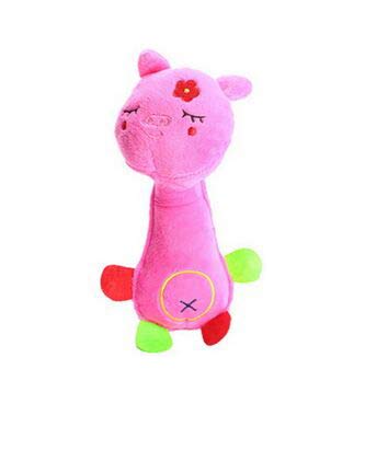Cute Pet Dog Cat Plush Squeak Sound Dog Toys Funny Fleece Durability Chew Molar Toy Fit for All