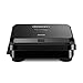 De'Longhi SW12A.BK Sandwich Maker, Plastic, Nero