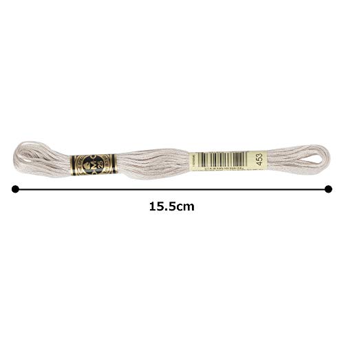 Image of DMC 6-Strand Embroidery Cotton Floss, Light Shell Grey