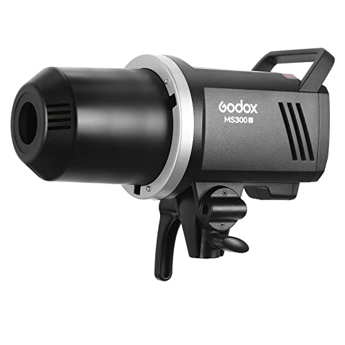 Amazon | Godox MS300-V 300W ストロボフラッシュ アップグレードされ