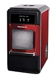 FRIGIDAIRE EFIC237-SSRED EFIC237 Countertop Crunchy Chewable Nugget Ice Maker, 44lbs per Day, Red...