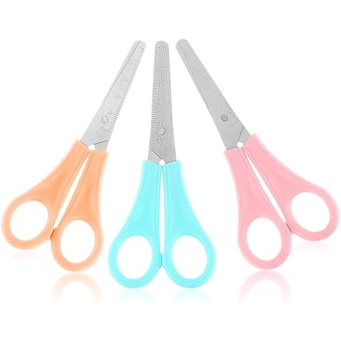 WLLHYF Blunt Tip Safety Scissors for Students Cover