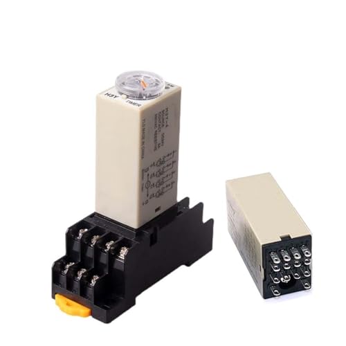 Relais temporisé H3Y-4 avec réglage multi-minuteur 1s à 30m pour protection des circuits