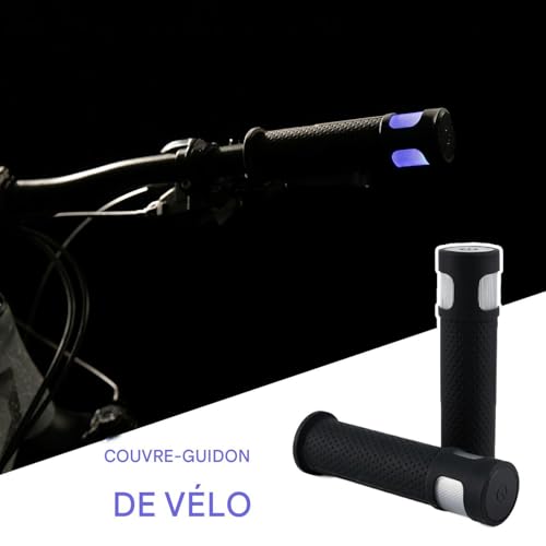 Feu Clignotant LED Guidon de Vélo Éclairage Tactile - 2