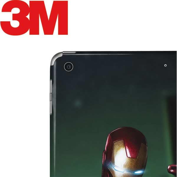 Skinit Decal Tablet Skin Compatible with iPad 9.7in (2017) - Officially Licensed Marvel Tony Stark Iron Man Design
