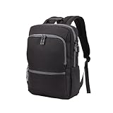 NEWWAY Rucksack für Reisen, Kabine, Flugzeug, unter dem Sitz, 16 l, 43 x 30 x 13 cm, für 15,6 Zoll Laptop, USB-Port, Diebstahlschutz, wasserdicht, leicht, bequem, Arbeit, Schule, Herren, Damen