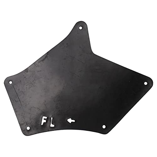 Image of TRQ Driver & Passenger Side Fender Splash Shield Compatible with 2003 Lexus GX470 2003-2016 Toyota 4Runner 2007-2014 FJ Cruiser TO1250129 TO1251129