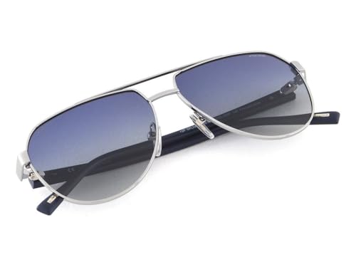 Image of POLICE Polarized Gradient 100% UV Protected Sunglasses | Men | Full Rim | Pilot |