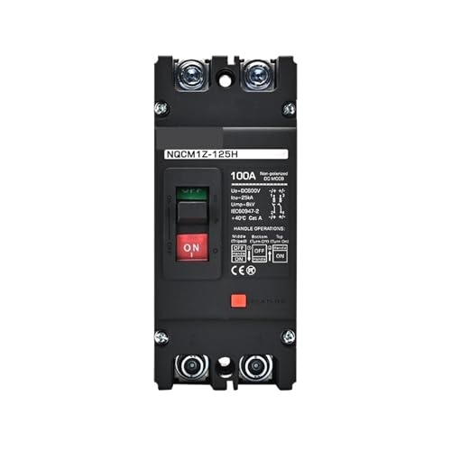 Disjoncteur CC 100A pour éviter la surcharge de batterie sur panneau solaire 600V