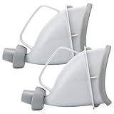 Lawnrden 2pcs tragbares Urinal für Männer, sichere Notfallfrauen männliche Urinflasche, verschüttete Proof Wiederverwendbare Pee -Urinflasche für Camping -Reiseverkehr, Hygiene -Hygiene -Sanitation