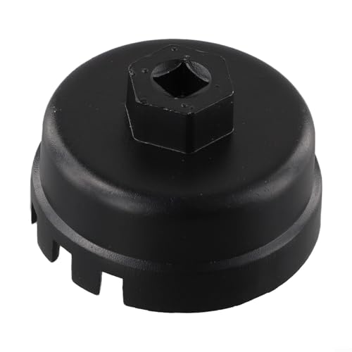 LVYXON Chiave per tappo filtro olio da 64 mm per Toyota per Lexus per motori Scion Strumento affidabile in lega di alluminio per meccanica