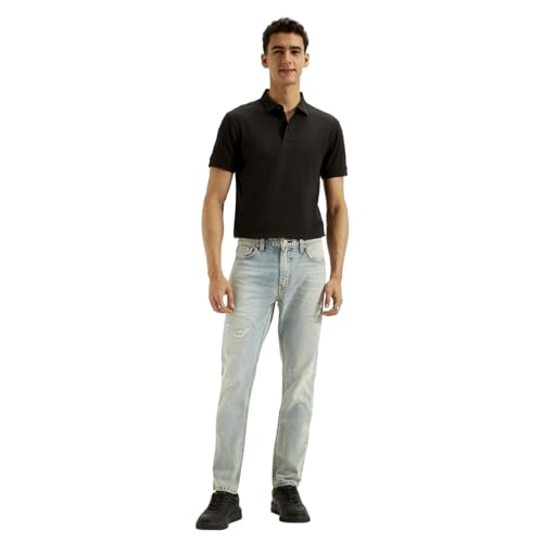 Image of Levi's Men's 512 Slim Tapered Fit Light-Blue Jeans