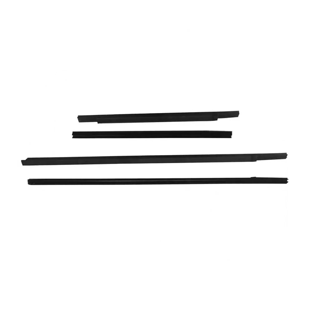 Sealing Strip 4Pcs Window Weatherstrip for Nissan for Frontier Navara D22 1994-2018 Crew Cab 4door Side Door Outer Moulding Trim Sealing Belt