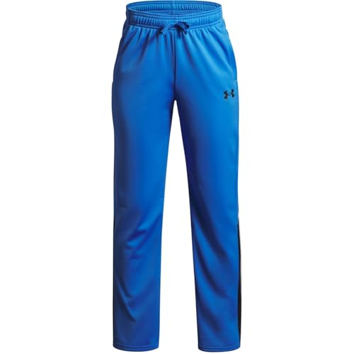 Under Armour Boys' Brawler 3.0 Tapered Pants, (402) Blue Atlantis / / Black, Youth Medium