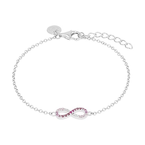 Tom Tailor Armband mit Anhänger für Mädchen, Sterling Silber...