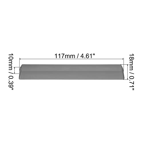 PATIKIL 6.25u Spacebar Keycaps, Universal PBT Keyboard Replacement Accessories for MX Mechanical Keyboard Grey - Image 2