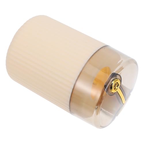 NUOBESTY Dispenser Porta Stuzzicadenti a Pressione in Plastica Bianco Latte Scatola Portastuzzicadenti Portatile Ampia capacità Contenitore per Stuzzicadenti per Casa Ufficio e