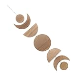 Décoration en forme de lune – finement travaillée, cette suspension est résistante et très pratique. décoration murale en forme de maison