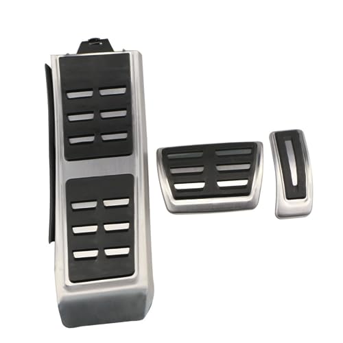 Repose-pied de voiture Audi A4 B8 évite le glissement des pieds en acier inoxydable durable LHD