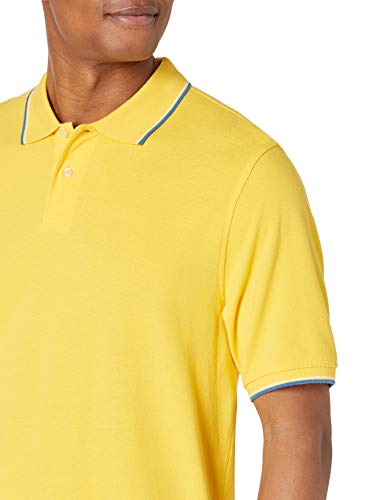 Image of Amazon Essentials Men's Regular-Fit Short Sleeve Cotton Pique Polo Shirt (Available in Big & Tall)