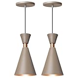 Kit 2 Pendente Lustre Luminária Mini Pequim Fendi 24cm