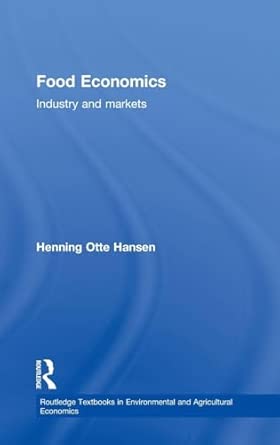 Food Economics: Industry and Markets book cover
