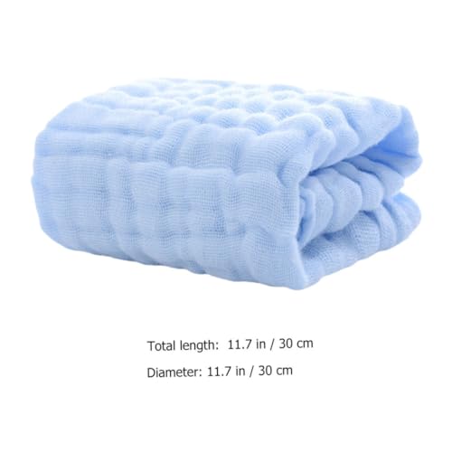 VICASKY 6-Layer Cotton Baby Washcloths Set Soft Absorbent Burp Cloths for Newborns 100% Cotton 6pcs for Feeding and Bath Time3