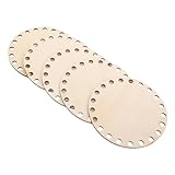 Artisanat sans enchevêtrement : la conception de la planche à trous aide à maintenir les extrémités du fil en sécurité, évitant ainsi les enchevêtrements et rendant votre processus de fabrication plus fluide, façonneur du fond du , cercle rond du fond du panier