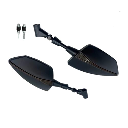 Rétroviseurs moto universels réglables 8/10 mm noir pour NT1100 2022-2023