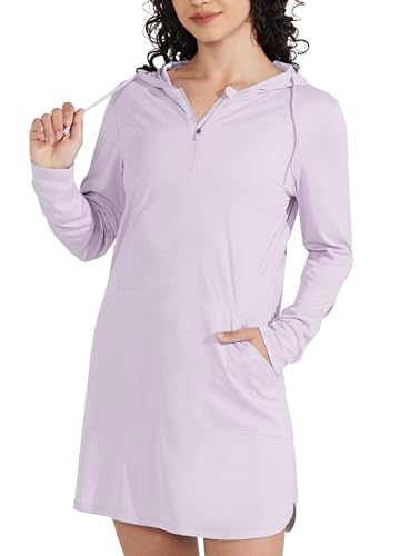 Robe de bain à capuche femme SPF évite les coups de soleil à la plage