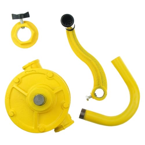 Pompe de transfert de carburant à manivelle rotative robuste pour diesel, huile légère, fluides à base d'eau