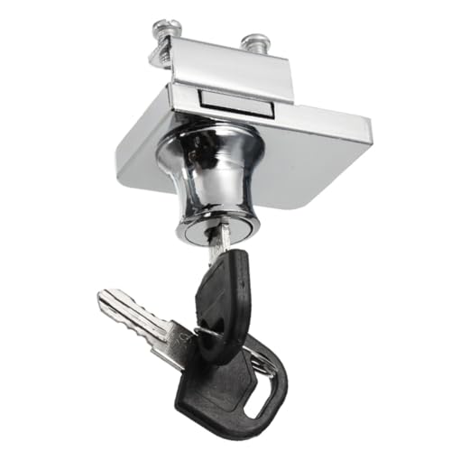 Zerodeko Cerradura para Puerta de Vidrio de...