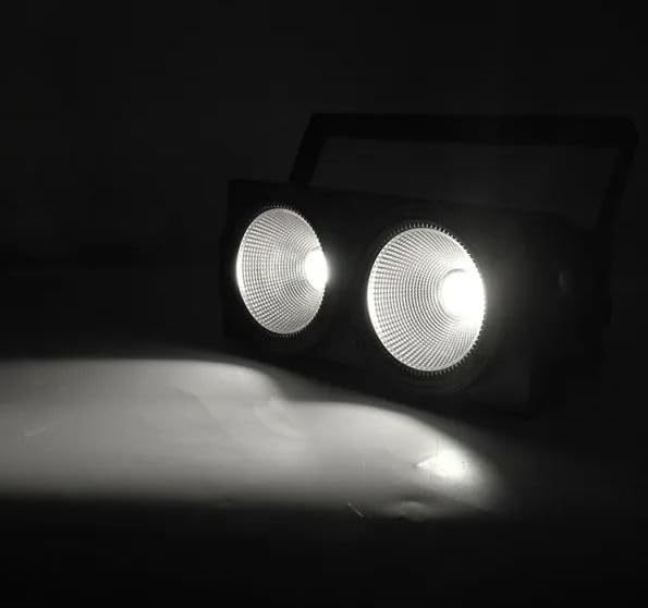 BLINDER ACCECATORE DMX A LED BIANCO CALDO E FREDDO 8 CANALI DMX WW CW COB LED