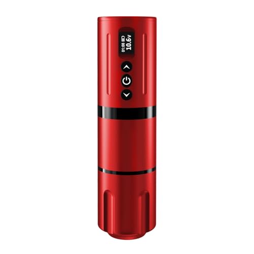Tattoo Pen Wireless per Tatuatori Professionisti INKONE (Rosso)