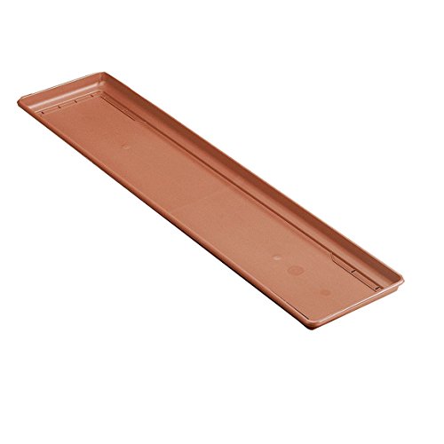 Preisvergleich Produktbild Ebert Blumenkasten Untersetzer, terracotta, 80 x 19 x 3 cm, 1002245