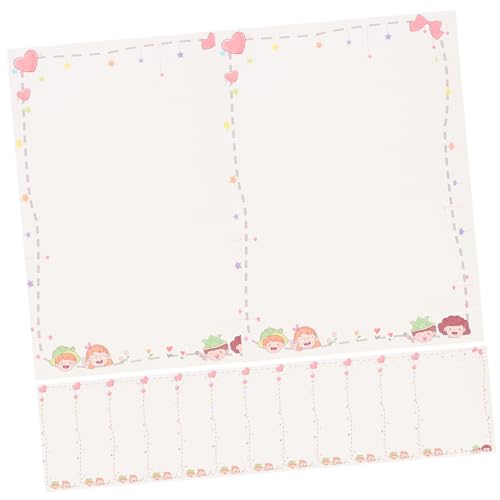 VILLCASE 50枚 シートレトロスル箋 書 いビンテージレターペーパー 文芸古