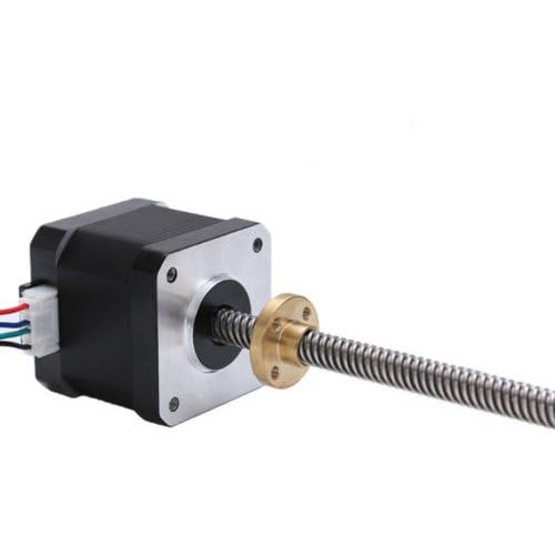 Nema17 Stepper Motor With T8 310mm FOUR Start Lead screw For 3D Printer/CNC-image-48